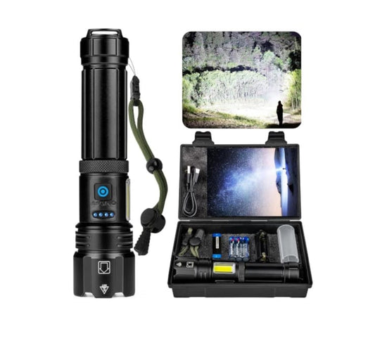 Kit completo de lanterna tática